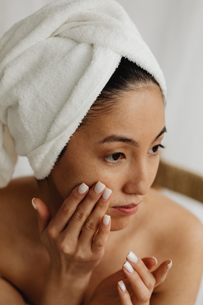 Two clients with facial mask skincare treatment